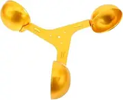 MERRYHAPY Replace Old Anemometer Cups New 3-Cup Wind Speed Meter Sensor for Accurate Wind Flow Monitoring