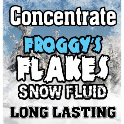 Froggy's Fog Concentrate Long Lasting Snow Juice (50-70 Foot Plus Float / Drop)