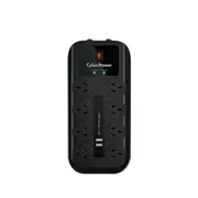 [Cyberpower] Cyberpower Systems 8 Port Surge Protector With 2Usb Ports