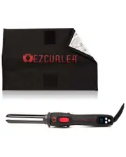 ISO Beauty Unisex EZCurler Rotating Tourmaline-Infused Ceramic Curling Iron