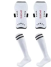Soccer Shin Pads - Football Foot Pads Breathable Comfortable Shin Guards | Calf Protector Football Sleeves, Soccer Equipment for Enhanced Protection Sports Game