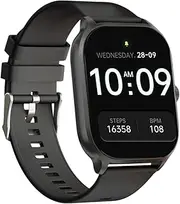 Laser Smartwatch 2" Black Touch Display, IP68 Waterproof, Bluetooth 5.3, Android/iOS Compatible with Built-in Activity Tracker, Heart Rate & Blood Pressure Monitor, Digital Clock, Find Phone and More