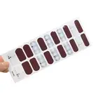 Nail Wrap Not Irritating Vibrant Color Self-adhesive Shiny Stickers Paper