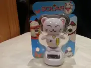 Solar Dancing Rose & Dancing Kitty Bobble-Heads