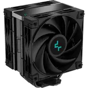DEEPCOOL AK400 ZERO DARK PLUS CPU Cooler 2 x 120mm Fan, 155mm Clearance, Support Intel LGA 1851/ 1700 / 1200 / 1151 / 1150 / 1155, AMD AM5 / AM4 [R-AK400-BKNNMD-G-1]