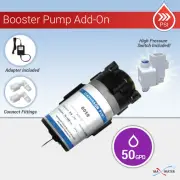 Reverse Osmosis 50 to 75 GPD RO DI Booster Pump + High Pressure Switch