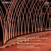 Ronald Brautigam - Mozart Piano Concertos Nos 19 & 23 [New SACD] Hybrid SACD