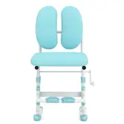 Babyjoy Kids Study Chair Height Adjustable Desk Chair w/Double Back Ergonomic Children School Chair Blue