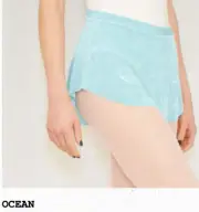 Bullet Pointe Pull on Skirt - Color - Ocean - Ballet - Ladies XS - NWT