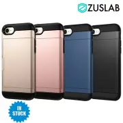 iPhone SE 2020 2nd Case ZUSLAB Wallet Card Holder Case Cover For Apple