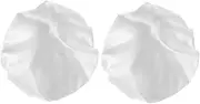 Baluue Travel Shower Cap Pcs Reusable Breathable Material Hair Protection for Home Use