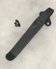 Matte Black Titanium Deep Carry Pocket Clip For Kershaw Blur Pocket Knife 1670