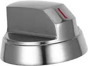 GANAZONO Gas Stove Knob Replacement Metal Control Knob for Cooktop Oven Grill and Microwave Zinc Alloy Comfortable Grip Shaft Compatible Various Appliances