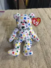 From Original Collector 1999 Ty 2K Bear Beanie Baby Babies tag errors Mint Rare