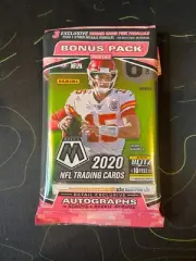2020 Panini Mosaic Football Cello Pack! Factory Sealed - Herbert Tua Burrow RC