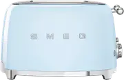 Smeg 50s Style 4 Slot Toaster - Pastel Blue