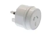 Moki Travel Adaptor AUS NZ to UK Adapter Power Plug Charger Outlet Socket White