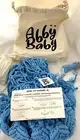 60" Stuffed Animal Corner Storage Hammock with LED Lights Blue