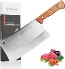 Butcher Knife, Meat Cleaver Knife, 8 Inches Chopping Knife, Super Strong Makes H