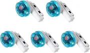 IsMwav 5PCS Fishing Electronic Rod Light Outdoor Fish Bite Alarms Light Antiskid Fishing Rod Light Induction