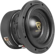 W65K9D4 6.5" 1000W Peak Car Audio Subwoofer Dual 4-Ohm Sub 250W RMS C