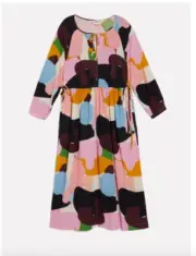 NEW Gorman x Kate Next Naked Cotton Dress Sz 14.slim 16