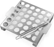 Skyflame Jalapeno Grill Rack with Handle and Chili Pepper Corer Tool - Large 36