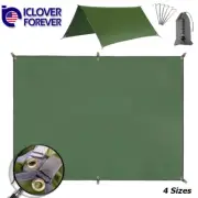Waterproof Camping Tarp Tent Footprint Lightweight Mat Ground Sheet Rain Fly 13'