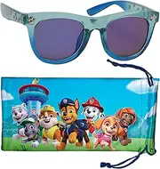 [Sun-Staches] Paw Patrol and Paw Patrol Skye Sunglasses for Kids - with Soft Case - Officially Licensed Paw Patrol Merchandise, Blue, One Size Fits Most