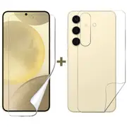 Soft PET Film Screen Protector Guard for Samsung Galaxy S24 Front and Back