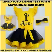 WIGGLES TUTU EMMA COSTUME WIGGLE CLIP PERSONALISED SHIRT OUTFIT DRESS TOP SKIRT