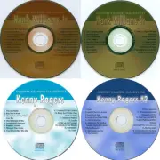 KENNY ROYERS/HANK WILLIAMS 4 CD+G DISC SET COUNTRY KARAOKE CLASSICS 33,37,39,52