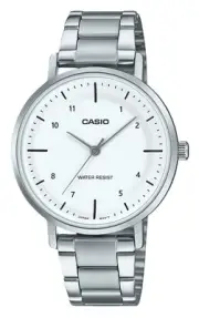 Casio Standard White Dial Quartz Casual Women's Ladies Watch LTP-VT03D-7B