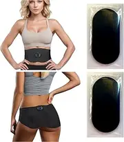 2 replacement sets with 2 gel pads, 100% compatible with Bodify EMS abdominal trainer Pro, save 30% on your order.