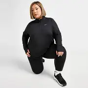 Nike Plus Size Swift UV 1/2 Zip Top