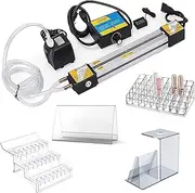 30/60/120cm Acrylic Bending Machine,Plastic Strip Bender Lightbox PVC Bending Machine Heater Bender,1-6mm Thickness,Water Circulation Cooling,Temperature Adjustable,30cm