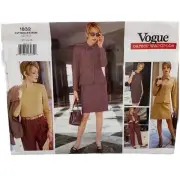 Vogue Career Wardrobe 1832 Sewing Pattern 12-14-16 Uncut