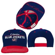 Outerstuff NHL Youth Columbus Blue Jackets Retro Flatbrim Baseball Cap, One Size