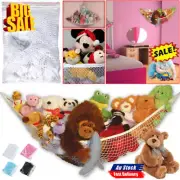 Large Soft Toy Hammock Storage Mesh Net Teddy Bear Baby Bedroom Nursery LO