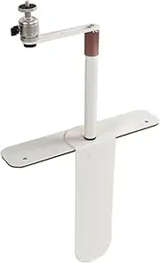 Bed Sofa Projector Stand, 360° Rotation and 90° Tilting Bedside Sofa Projector Mount Base, Adjustable Table Side Projector Bracket Holder with 1/4In Thread, Plug in Stable Base