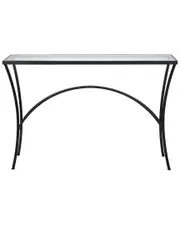 Uttermost Alayna Metal & Glass Console Table