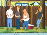 King of the Hill - Original Animation Production Cel Art Beavis Butt-head Judge