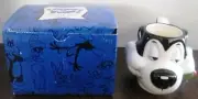 PEPE LE PEW FIGURAL CERAMIC MUG MIB FROM APPLAUSE, LOONEY TUNES, WARNER BROTHERS
