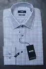 Hugo Boss Men's Jango Slim Fit Sustainable Softness Cotton Dress Shirt 37 14.5