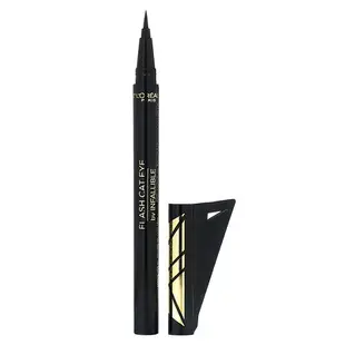 [iHerb] L'Oréal Infallible，Flash Cat Eye 液體眼線筆，220 黑色，0.018 液量盎司（0.55 毫升）