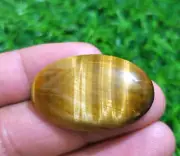 Excellent Pretty Brown Tiger Eye Oval Shape 41.15 Crt 38x24x6 MM Loose Gemstone