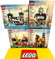 LEGO Lot of 4 Collection Micro Ninjago Sets 40703 40704 40705 40706