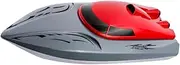 Toddmomy Rechargeable Electric Pool Boat Remote Control Speedboat for Lakes Design High Summer Water for Adults Vibrant