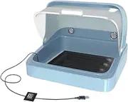 Chick Brooder Heater,Bird Incubator Brooding Box Chick Warmer - Visual Nesting Box, 3 Temperature Heating Pad, Poultry Habitat Supplies for Baby Parrots Ducklings
