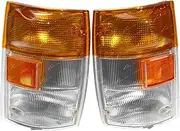 LH+RH Front Corner Lights Pair for Isuzu ELF N NHR55 NKR58E 1984-1993 Left+Right